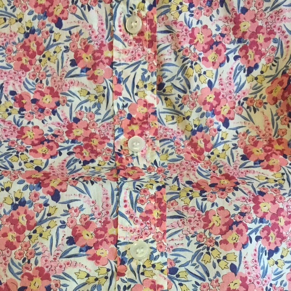 J.Crew x Liberty floral print button down. Size 2 - Picture 1 of 4